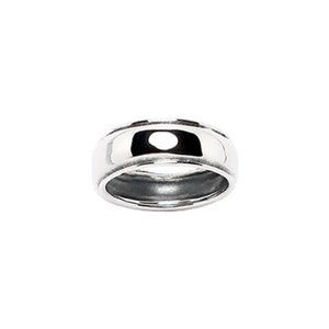 925 Sterling Silver Band Ring - Size 9